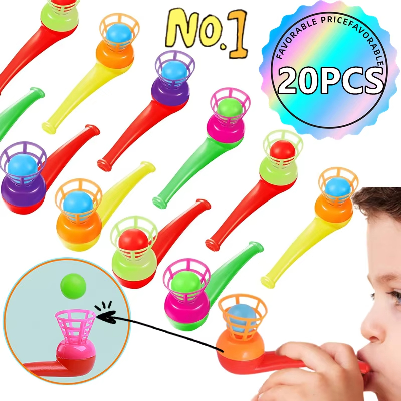 Bosu Ball Balance - 5-20PCS Suspended Blow Pipe Blow Ball