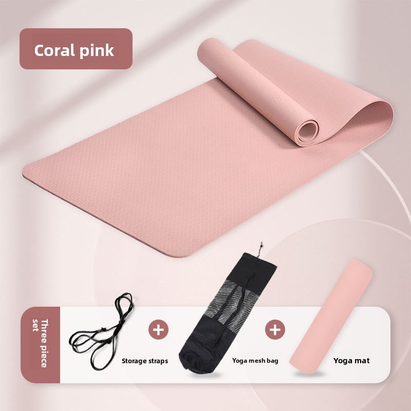 Yoga Of Fitness Mat - Yoga Mat Anti Slip Shock Absorbent