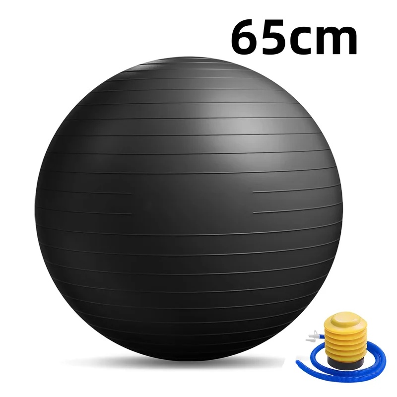 Anti-Burst Yoga Ball with Pump - Bosu Ball Balance review and price
