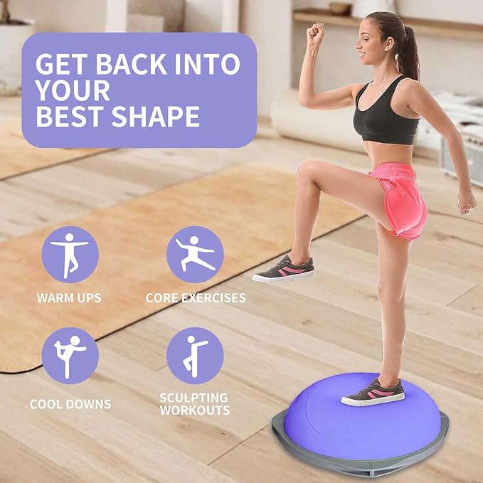 70cm Bosu Balance Ball, Anti-S - Bosu Ball Balance review and price