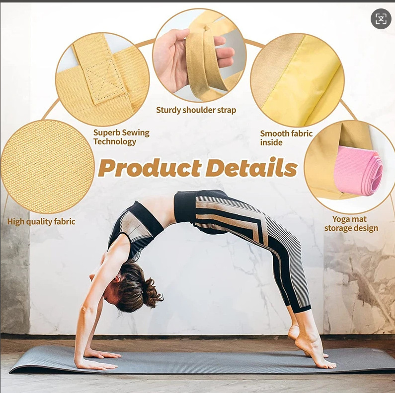 Multi‑Purpose Yoga Bag Yoga Ma - Yoga Of Fitness Mat review and price