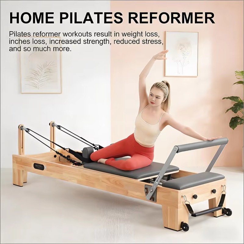 Pilates Reformers Body Exercis - Yoga Fitness Machine review and price