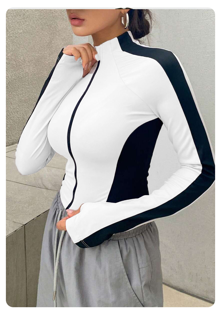 Yoga Clothes Stand Up Collar J - Yoga Fitness Yoga review and price