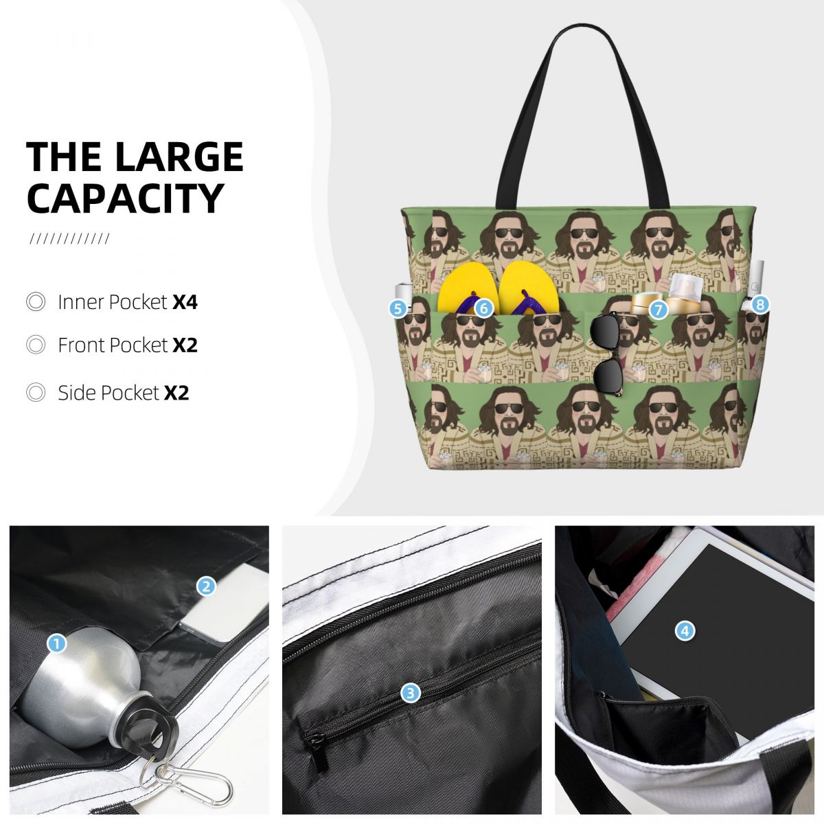 The Dude- The Big Lebowski Bea - Yoga Fitness Dude review and price