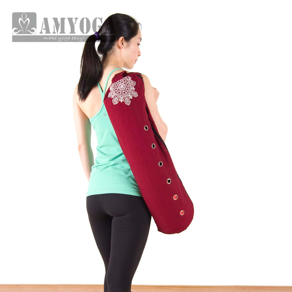 Canvas Yoga Mat Bag Single Sho - Yoga Fitness Yoga review and price