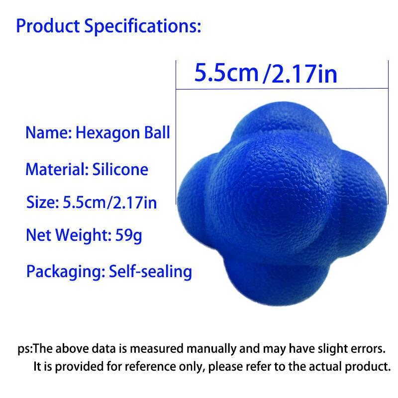 Hexagonal Reaction Ball, High- - Bosu Ball Balance review and price