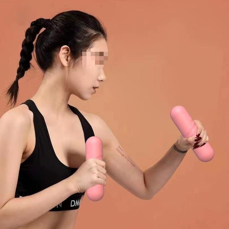 Silicone Coated Dumbbell Bar 1 - Yoga Fitness Bar review and price